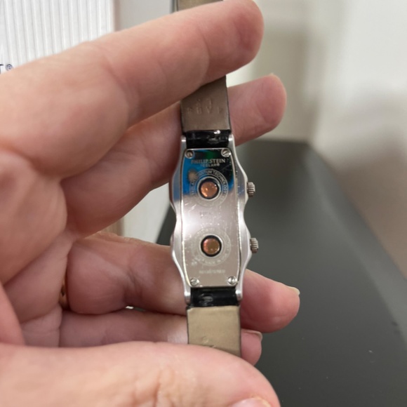 Authentic Philip Stein Mini Teslar Ladies Watch with Genuine Alligator Strap - Picture 3 of 6